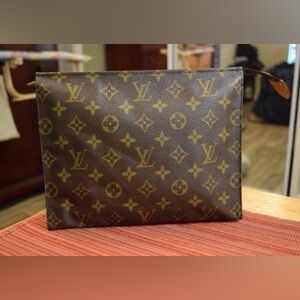 Louis Vuitton Monogram Toiletry Pouch 864 TH